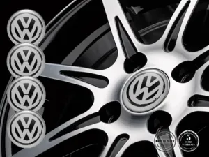 VW Felgenplaketten für Autos Stilvolle Radlogos